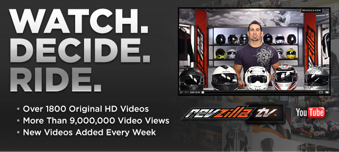 RevZilla Motorcycle Gear Guides: Watch. Decide. Ride.
