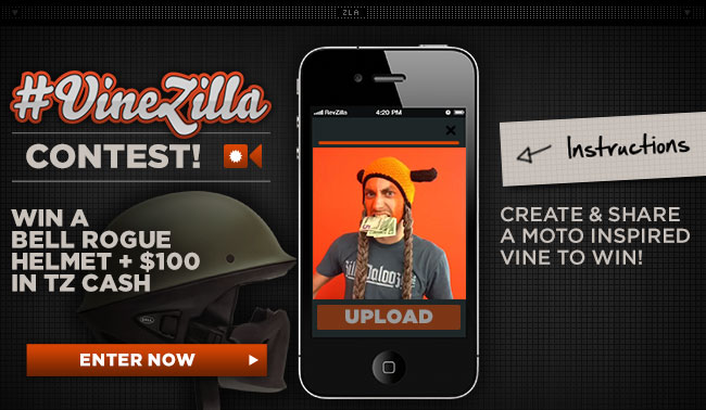 Enter RevZilla's #VINEZILLA Contest