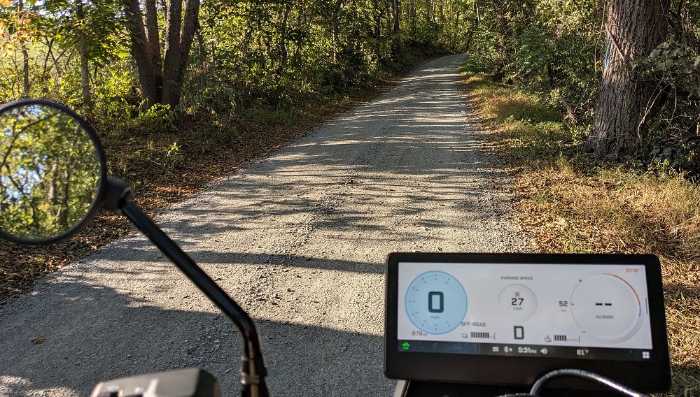 Can you go for a weekend ride on an electric motorcycle?