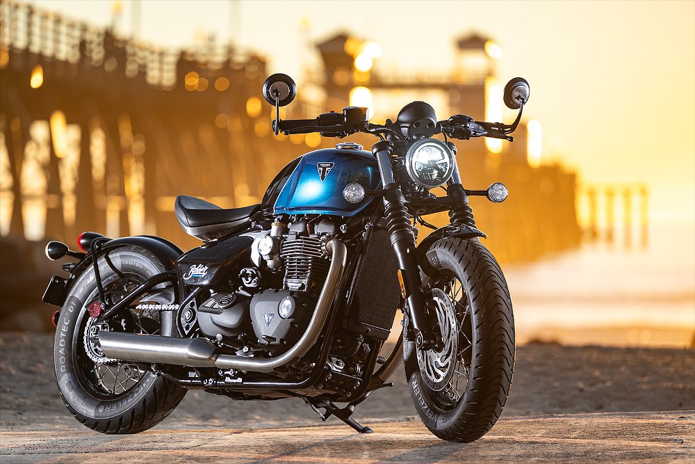 A shot of the Bobber staged in front of the Oceanside pier.