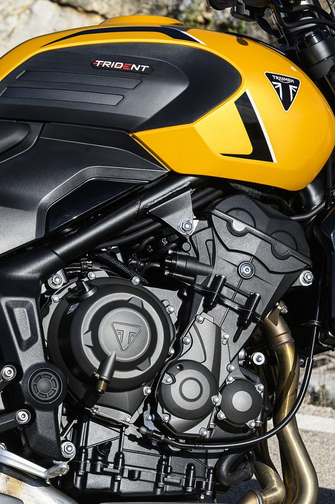 view of the Trident 660 engine