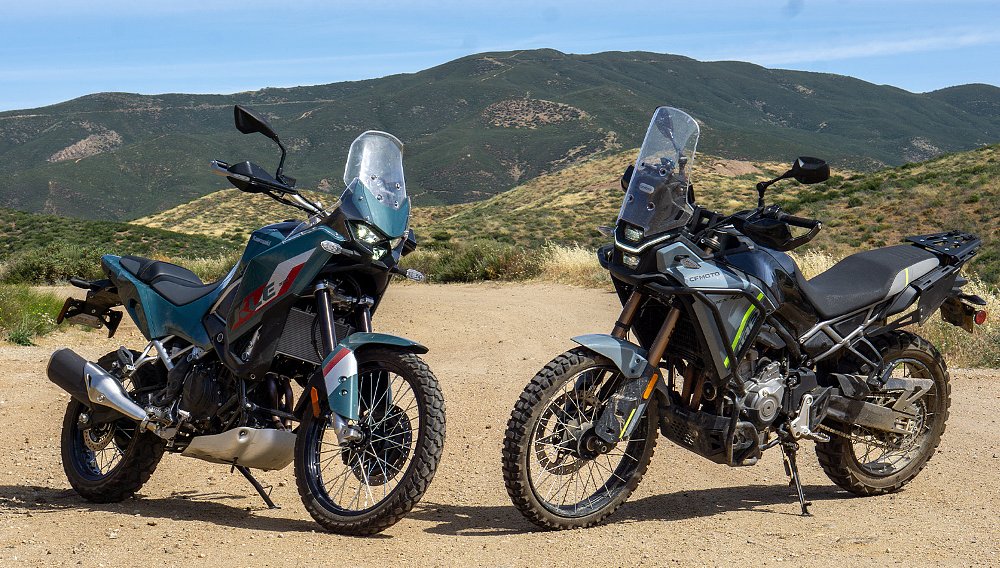 Kawasaki KLE500 vs. CFMOTO Ibex 450: Two 450-class ADVs go head to head