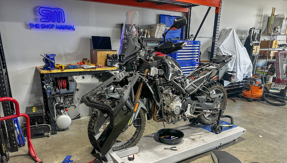 CFMOTO Ibex 450 long-term review: Servicing a Chinese motorcycle