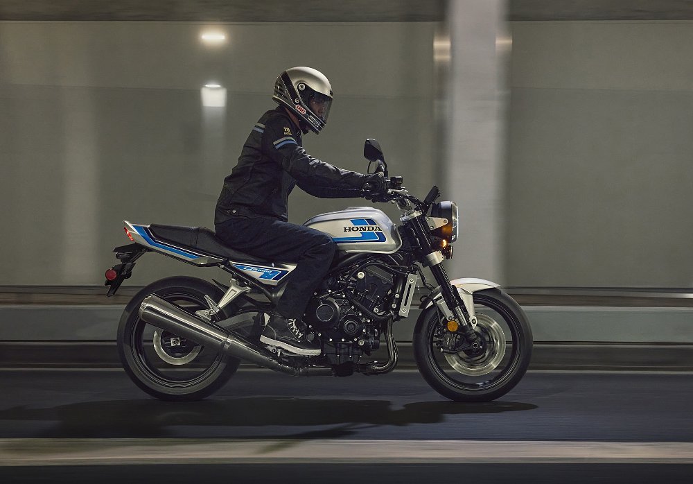 rider on the CB1000F