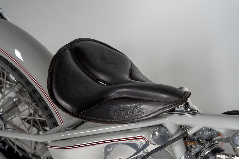close view of old-style seat