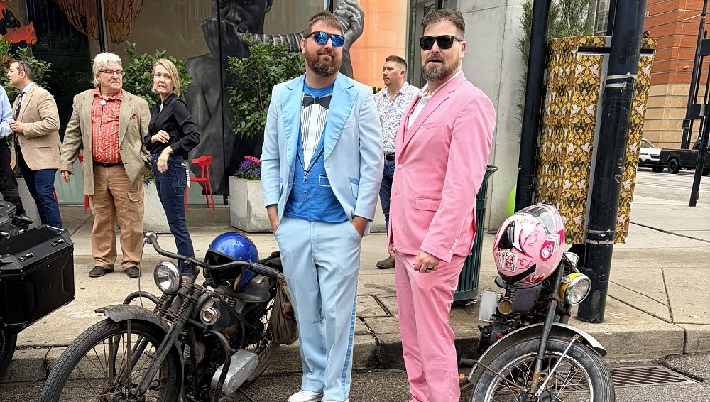 No suspension, 11 homebuilt horsepower: How not to do the Distinguished Gentleman's Ride