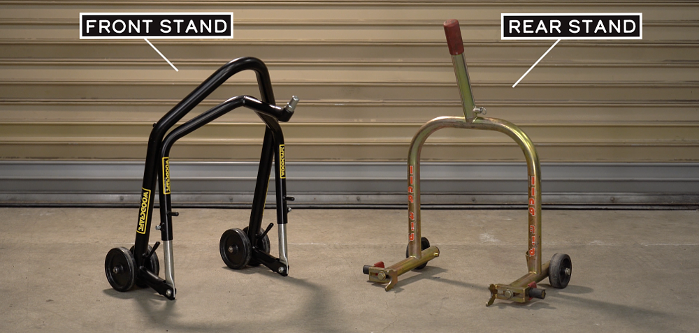 How to choose - and use - the right motorcycle paddock stand 