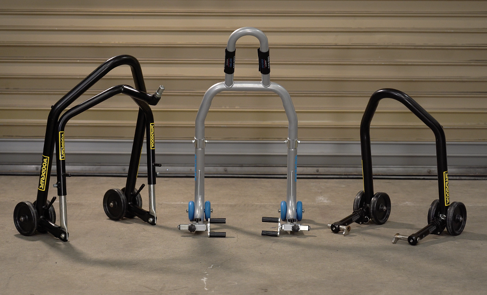 Motorcycle front stands