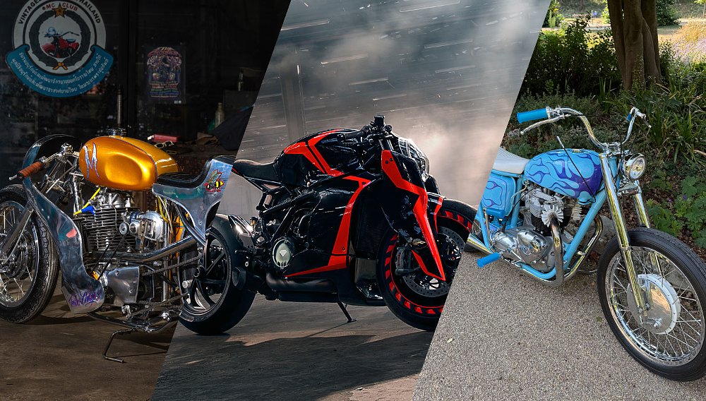 August custom roundup: A prize-winning thumper, "Tron"-esque hyperbike, and the Popcycle