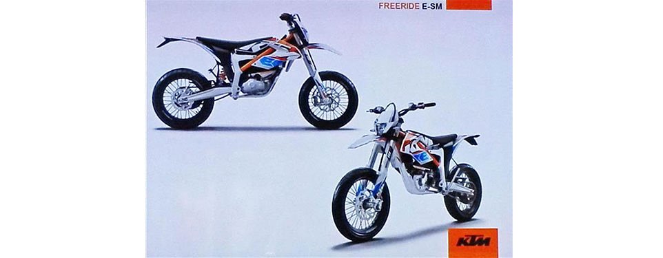 News: The 2015 KTM Freeride E-SM supermoto cometh?