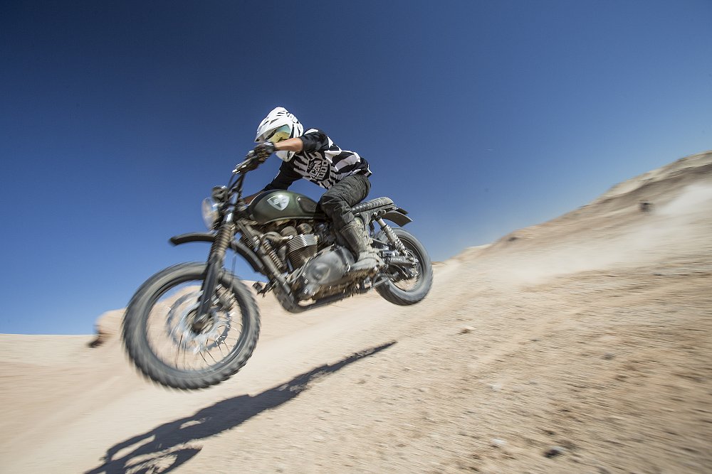 Video: Closed course. Unhuman rider. Do not attempt.