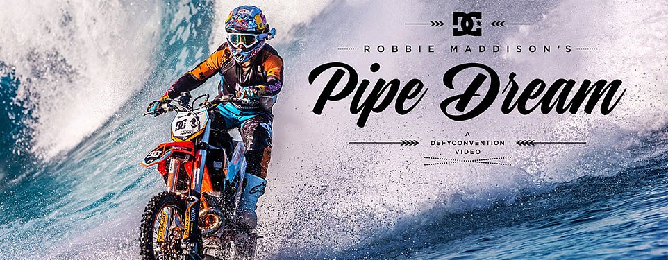 Video: Robbie Maddison's Pipe Dream