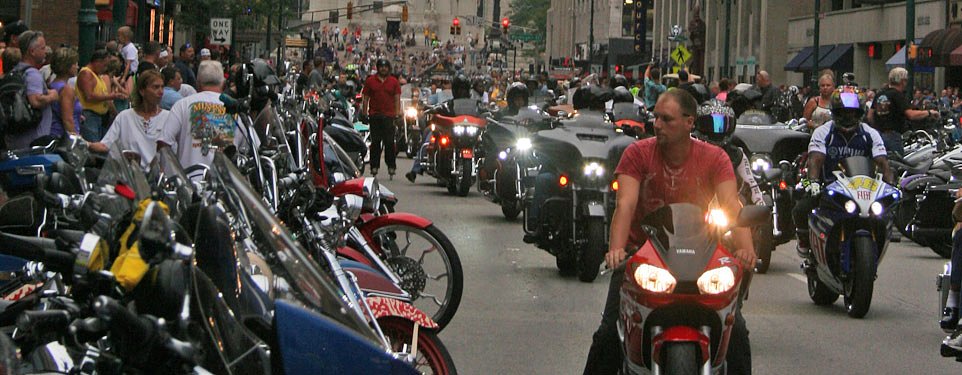 Indy loves motorcycles, riders love Indy