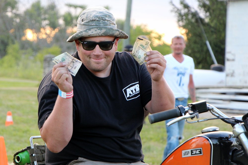 Chopper rodeo: Iron horses and a lot of bull
