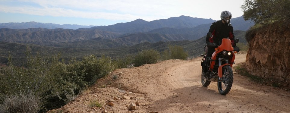 Day ride in an Arizona off-road adventureland