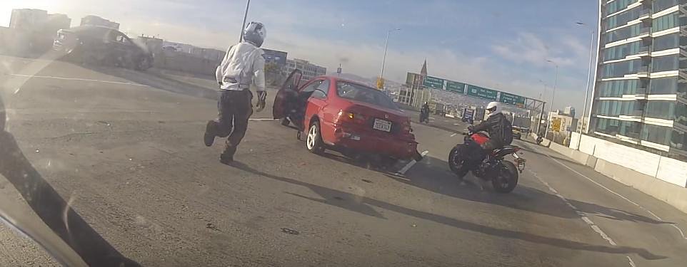 Video: This morning commute will wake you up