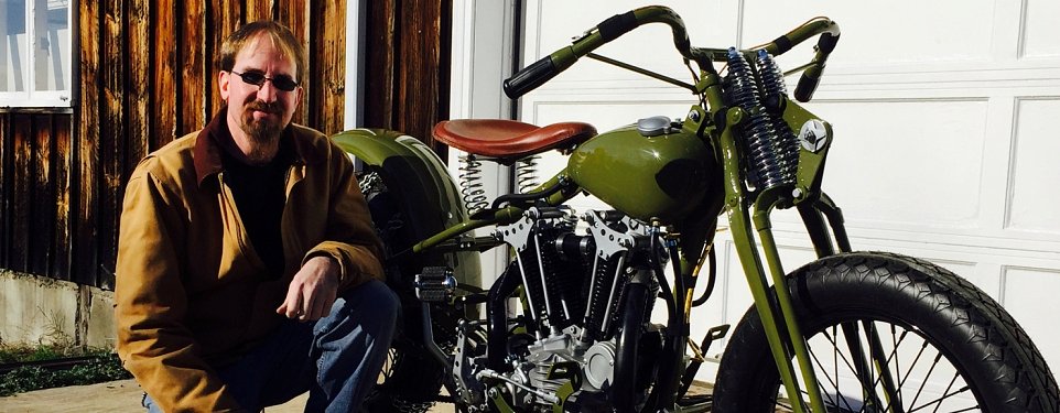 Building a custom Harley-Davidson hillclimber right out of the 1920s