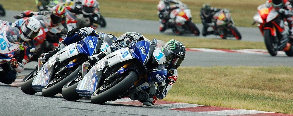 Beaubier's bike dies in a puff of smoke, but he still wins the superbike championship