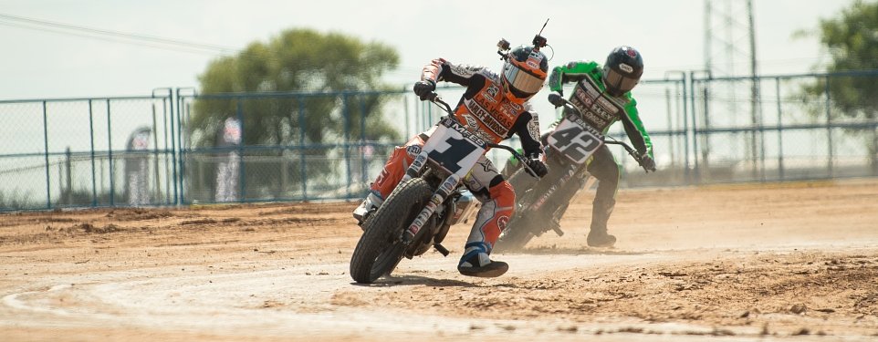 Former friends will settle the AMA Flat Track title this weekend