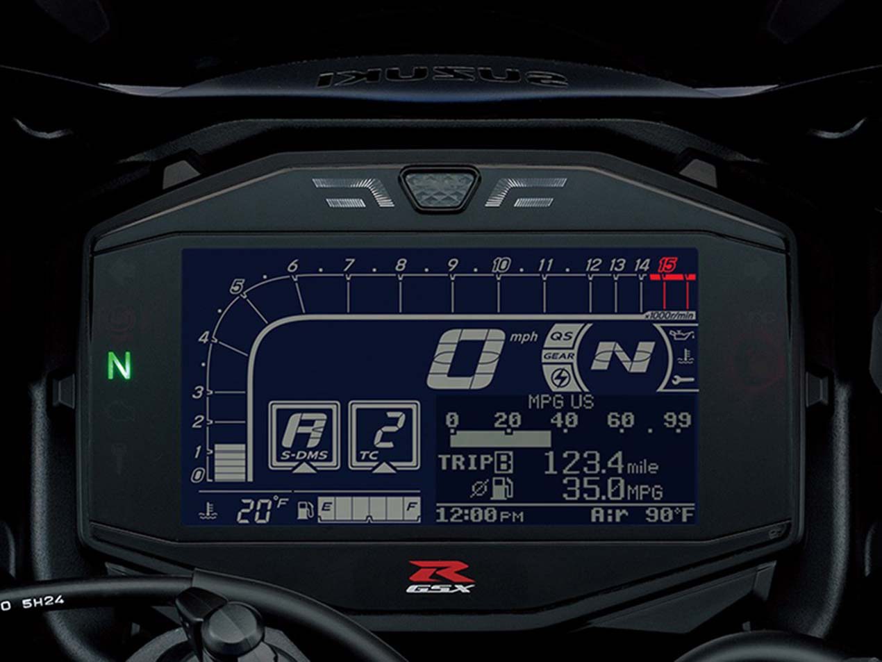 Why is 5k rpm highlighted on the sv650 instrument panel? r/MotoUK