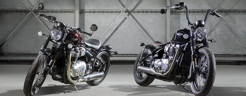 Triumph introduces the Bonneville Bobber