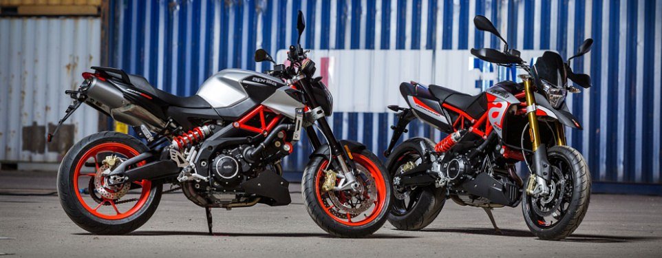 The Aprilia kids grow an inch: Shiver and Dorsoduro become 900s