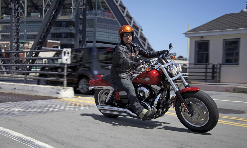 Harley-Davidson rider