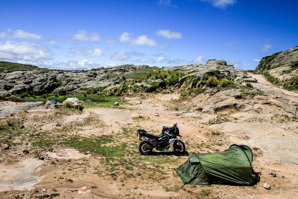 Erron Burns Triumph Tiger 800 XC