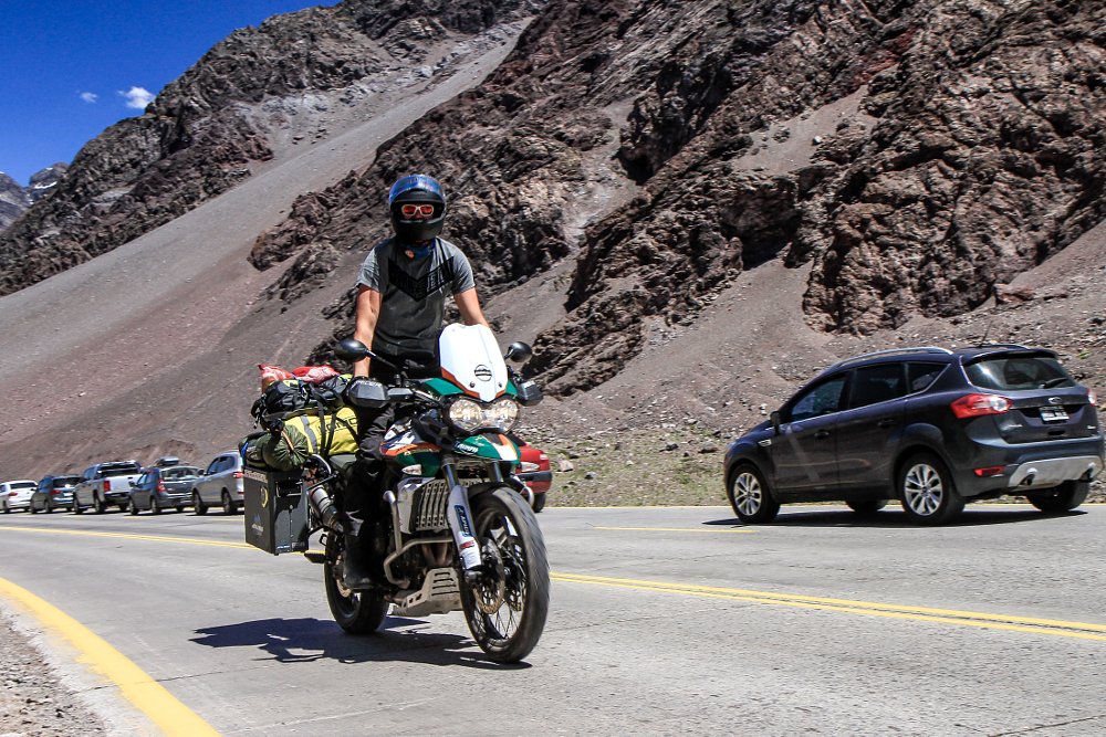 Erron Burns Triumph Tiger 800 XC