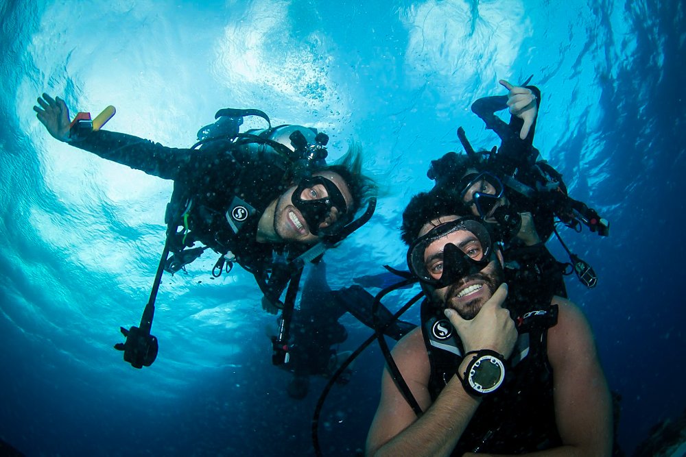 Erron Burns Scuba Diving 