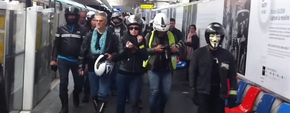 The French federation of angry bikers is still angry