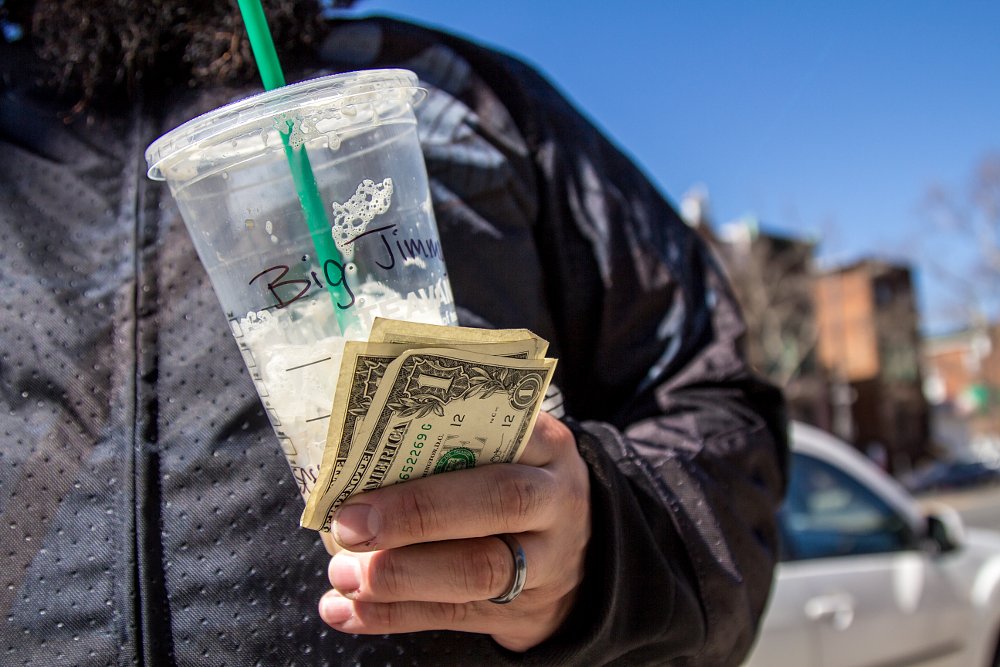 Money and coffee