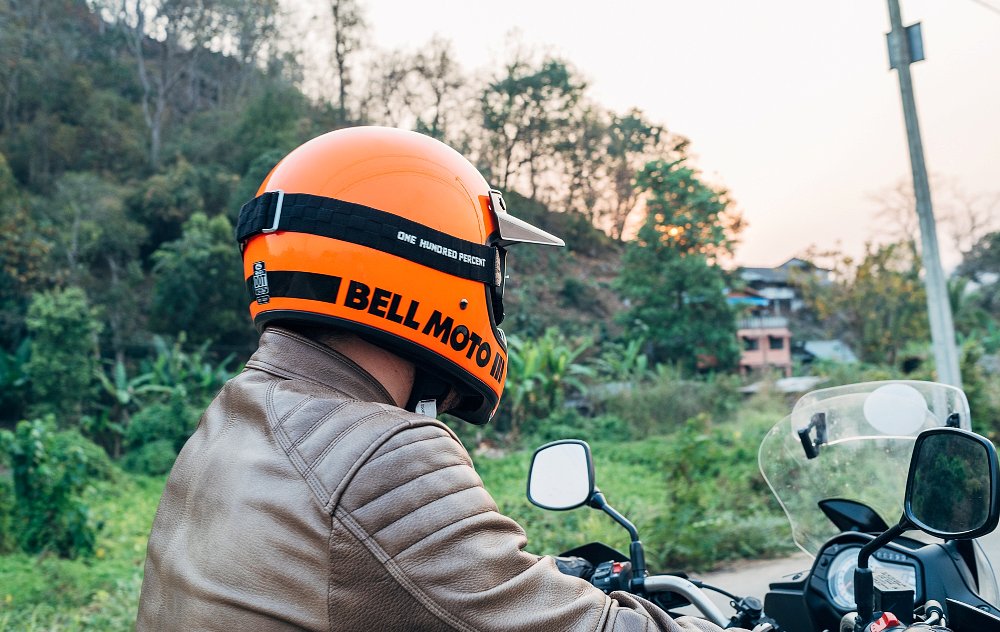 motorcycle ride in Thailand