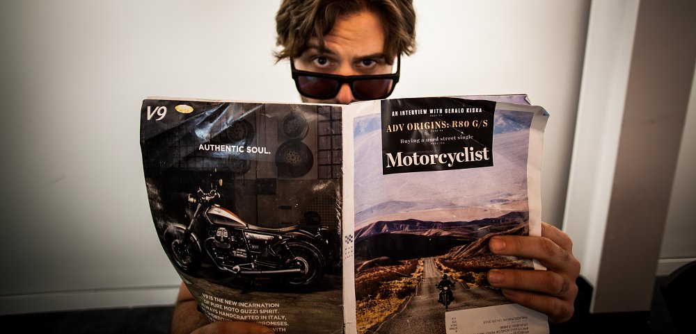 Motorcyclist magazine reimagined