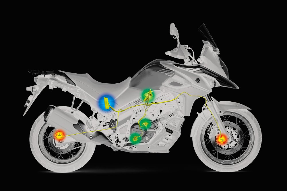 traction control on the V-Strom 650