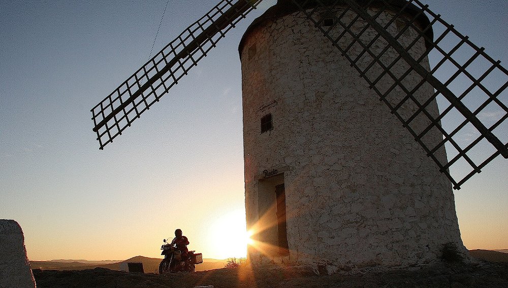 Don Quixote on motorcycles: A quixotic attempt to make a film