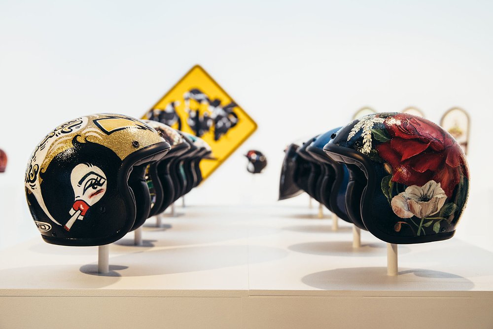 Twenty/20 Exhibition: Aussie hand-painted helmets auctioned for charity