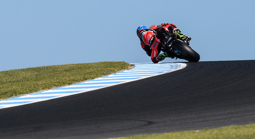 Marco Melandri at Phillip Island