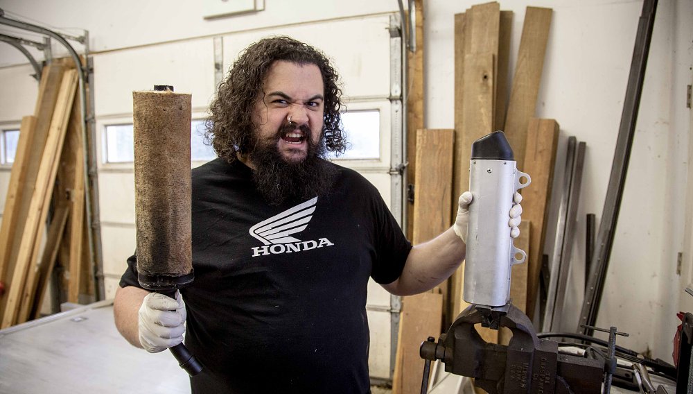How to repack a motorcycle muffler (or silencer)