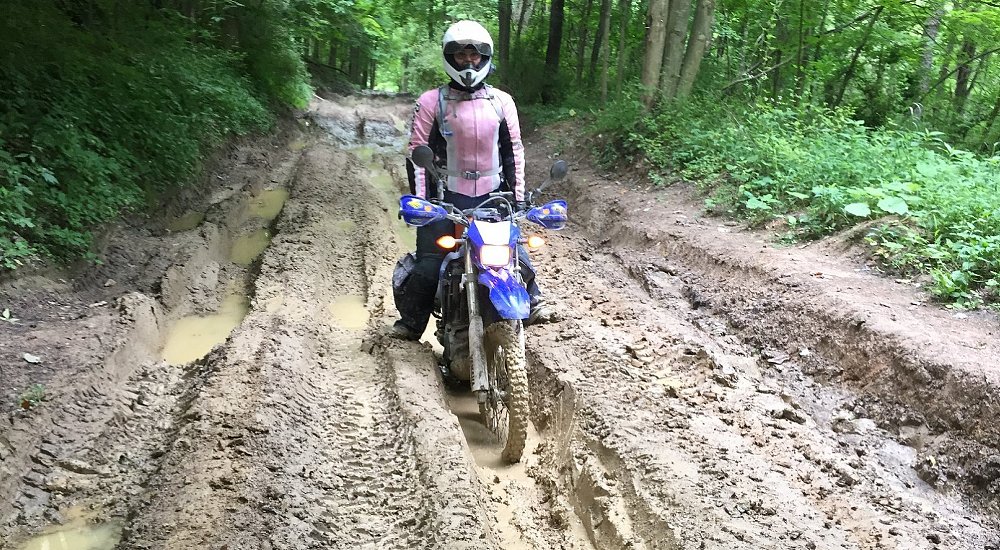Trial by mud: My first dual-sport trip