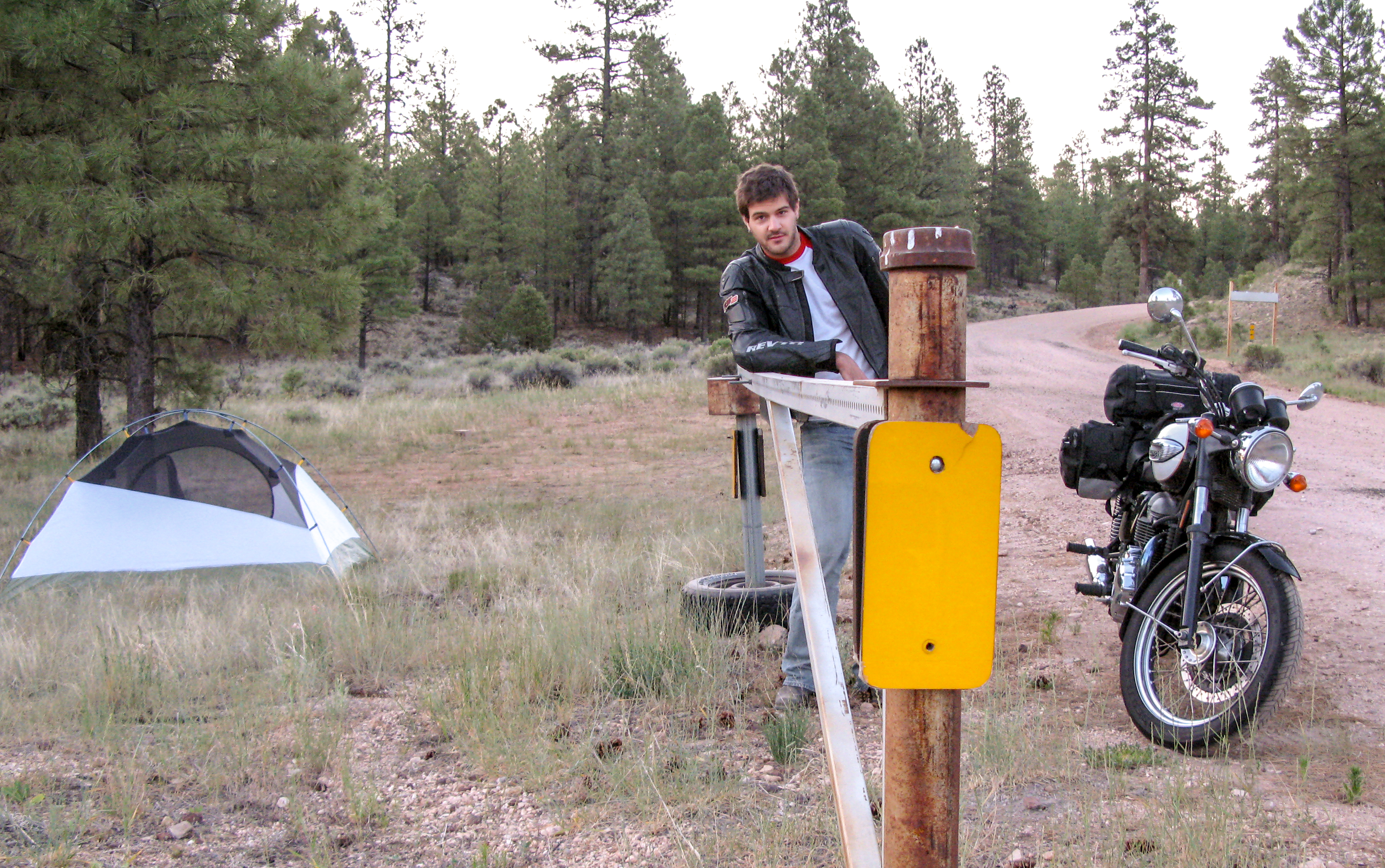 motorcycle camping cot