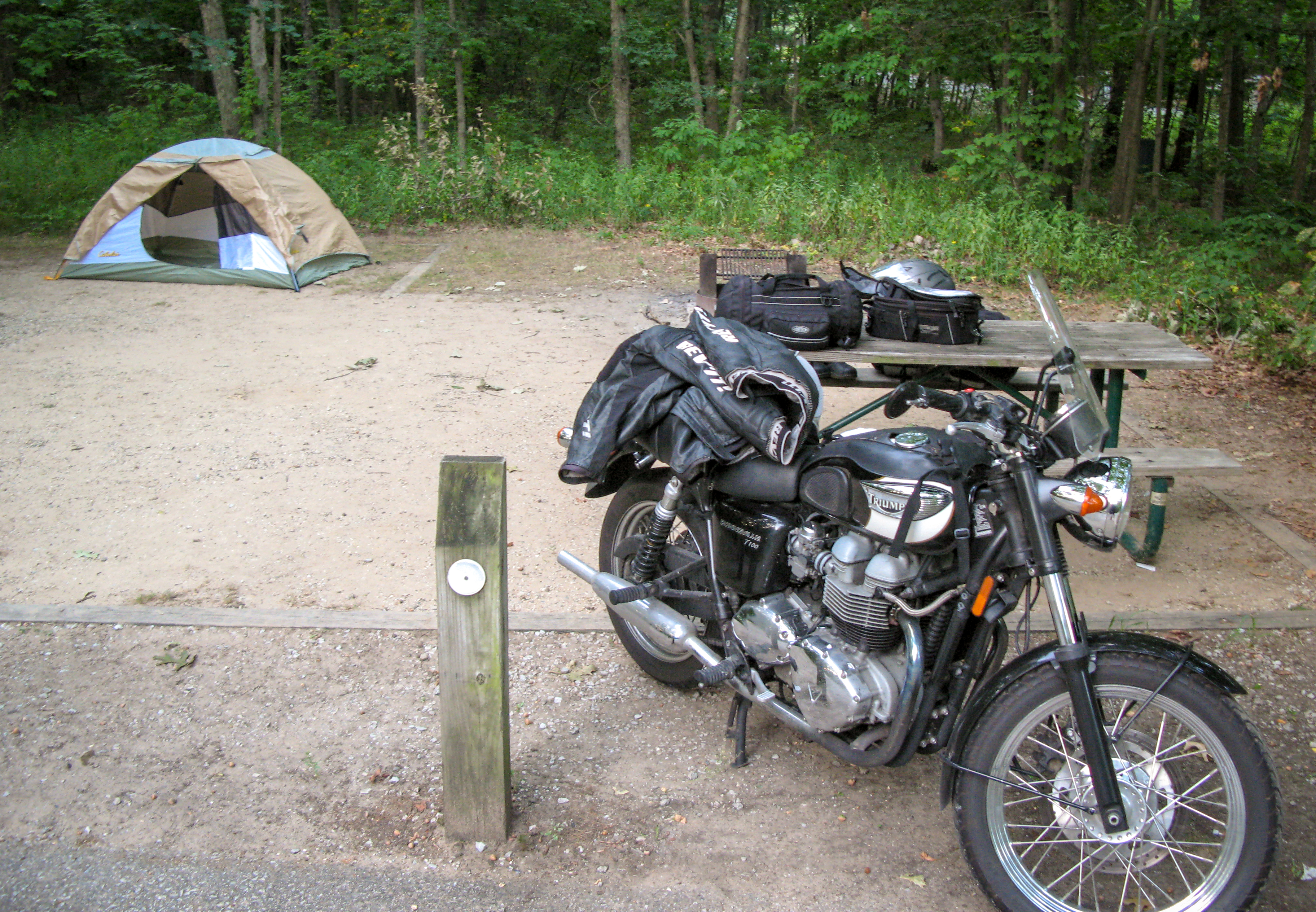 motorcycle camping cot