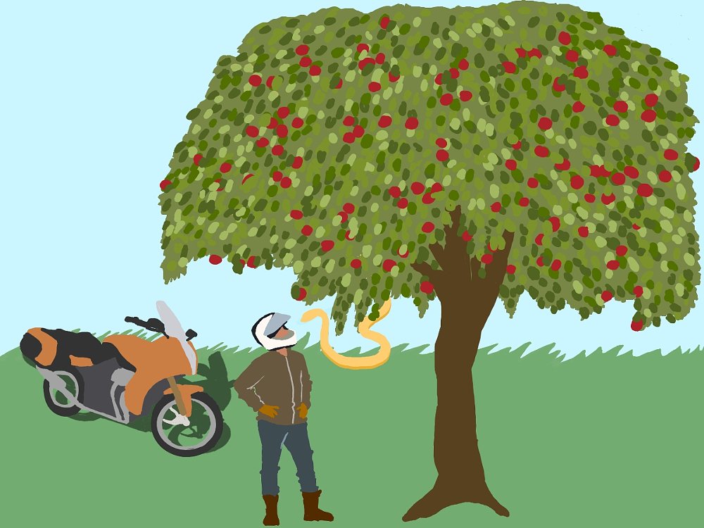 The serpent and the rider