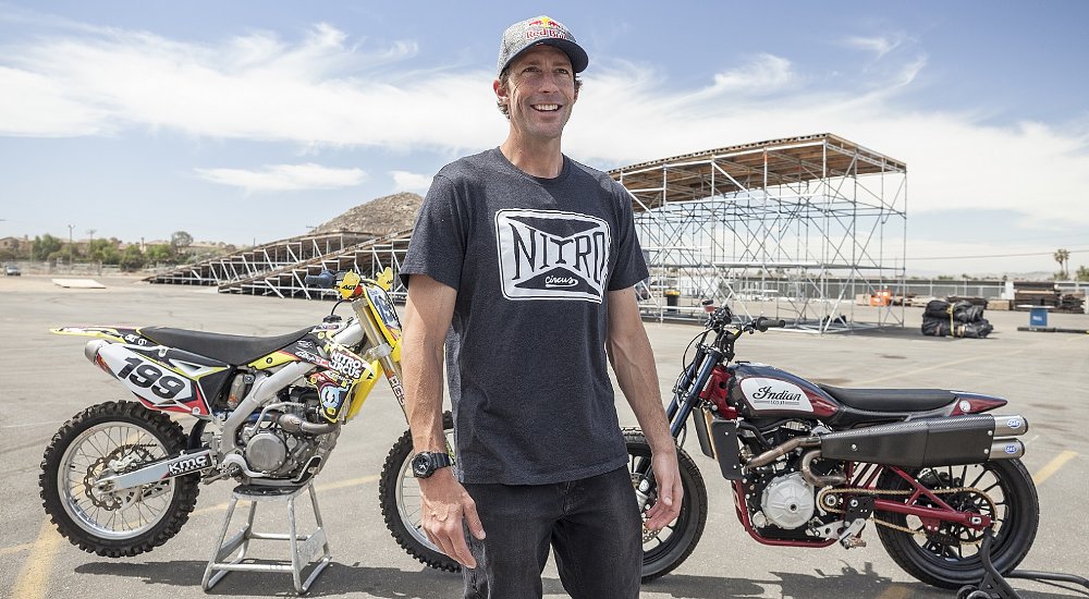 Why Travis Pastrana thinks recreating Evel Knievel's jumps can help motorcycling