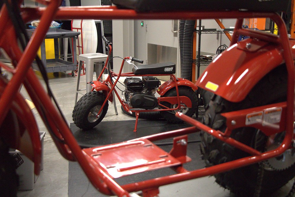 Lemmy's monster minibike project: Parts and pieces