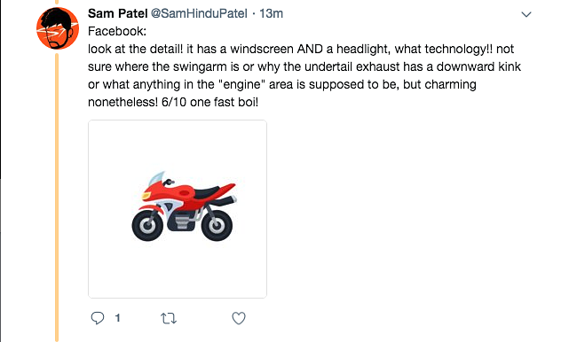 Motorcycle emoji