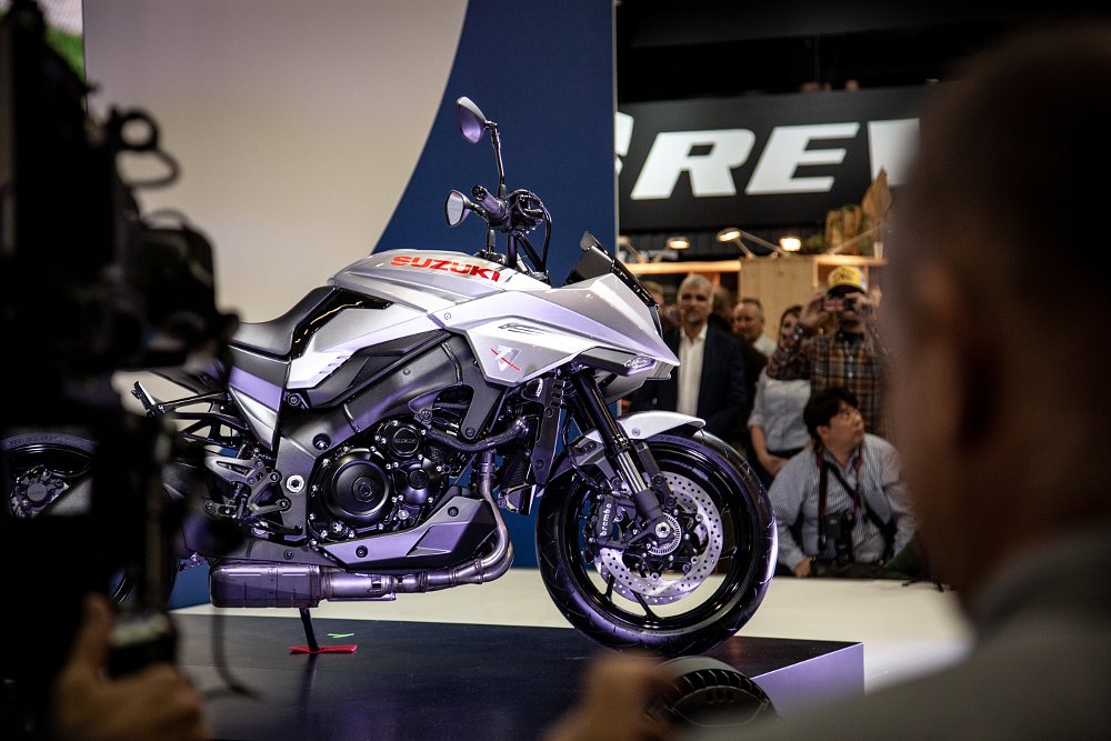 Suzuki shows new Katana at Intermot