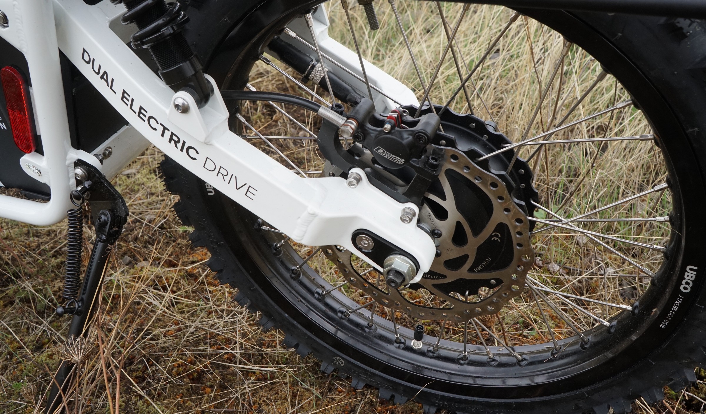 Riding the Ubco 2x2 electric trail bike 