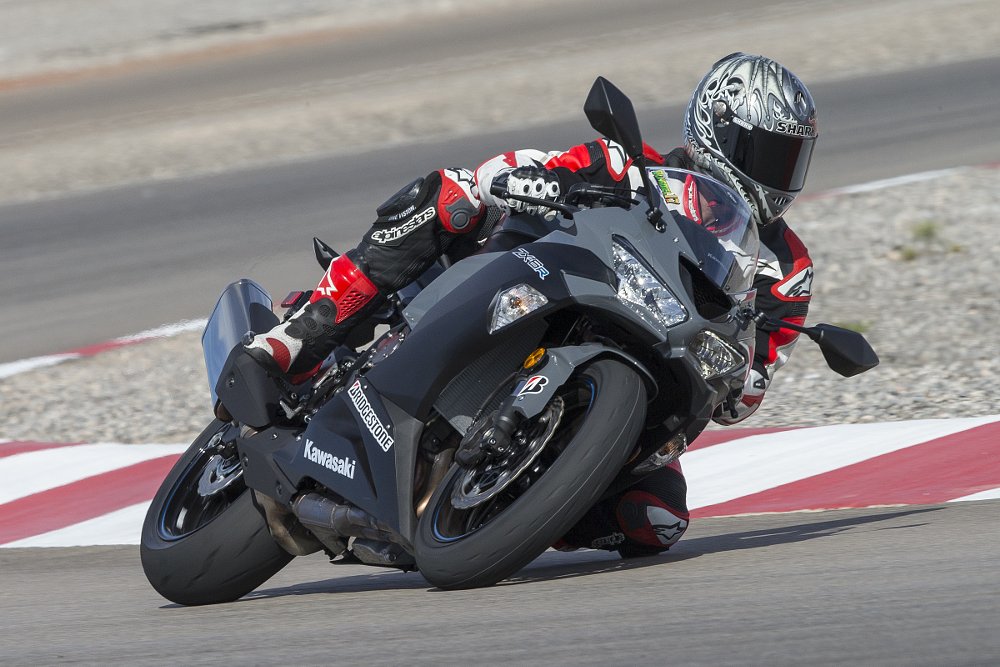 Miguel Duhamel rides the Kawasaki ZX-6R