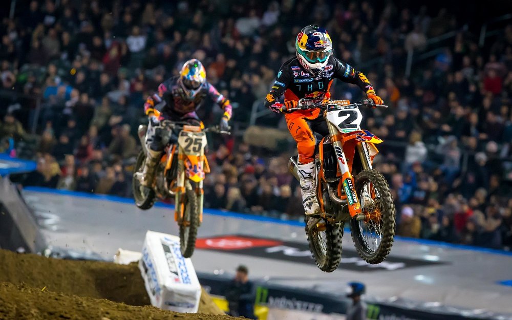 Cooper Webb and Marvin Musquin